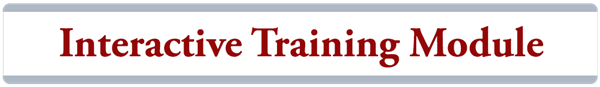 Interactive Training Module 